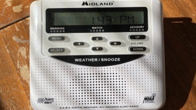 Examen de la radio météo Midland WR120