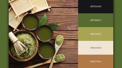 10 belles palettes de couleurs inspirées du café/thé pour votre prochain design