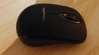 Examen de la souris sans fil USB Amazon Basics