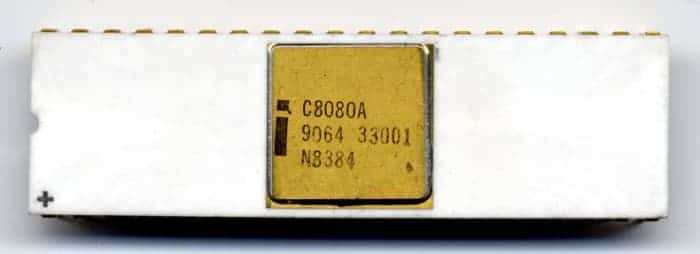 Les premiers ordinateurs sur puce : Intel C8080