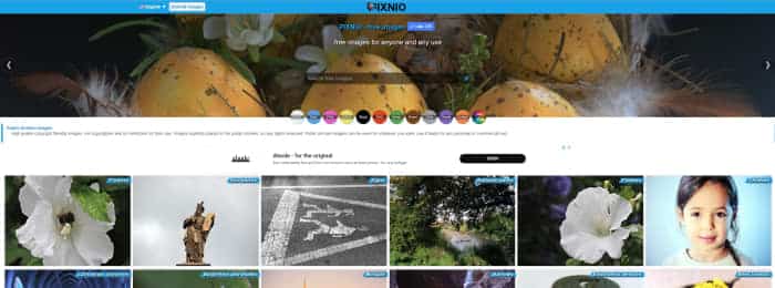 Pixnio permet d'utiliser gratuitement des images et des photos.