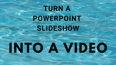 Comment transformer un diaporama Microsoft PowerPoint en vidéo