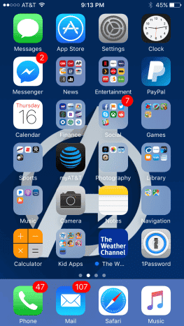Appuyez sur le "Réglages" app sur l'écran d'accueil de votre iPhone.