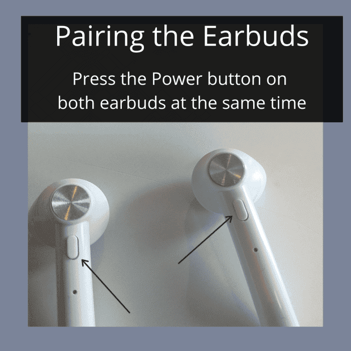 Comment coupler les deux écouteurs sans fil l'un à l'autre lorsqu'ils ne sont pas connectés au Bluetooth