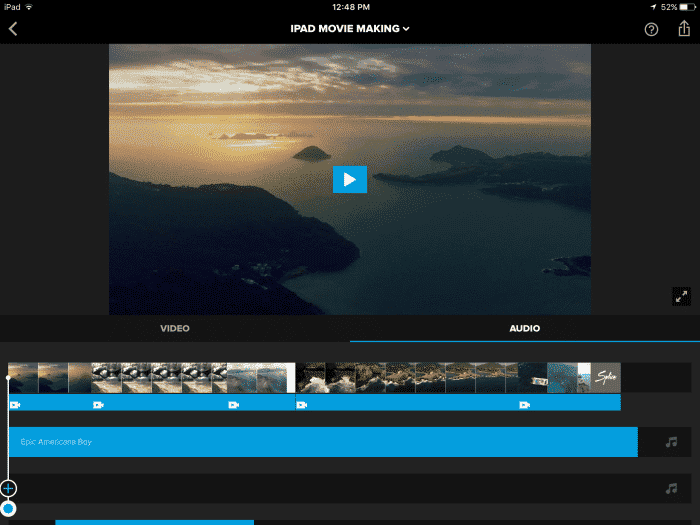 L'éditeur vidéo Splice de GoPro est une excellente alternative gratuite à iMovie sur iPad.