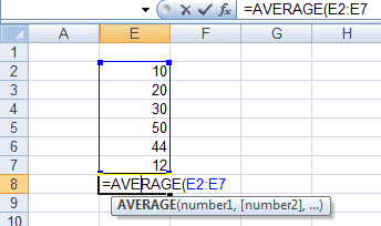 Comment utiliser la fonction MOYENNE dans une formule dans Excel 2007 et Excel 2010.