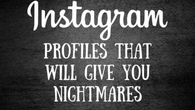 6 profils Instagram qui vous feront peur