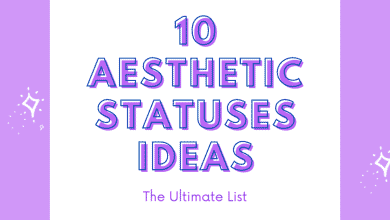 10 idées de statut esthétique et inspiration : la liste ultime