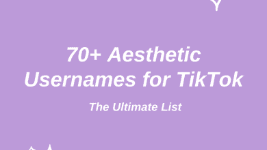 Plus de 70 noms d'utilisateur esthétiques pour TikTok : la liste ultime