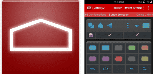 SoftKeyZ vous permet de personnaliser l'apparence de votre Android.
