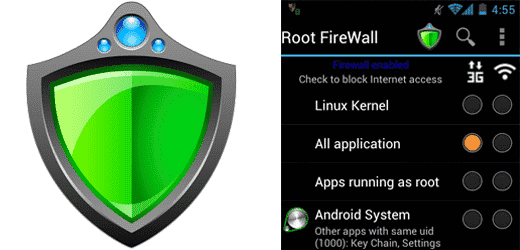 Root Firewall Pro peut vous aider à économiser de la bande passante.