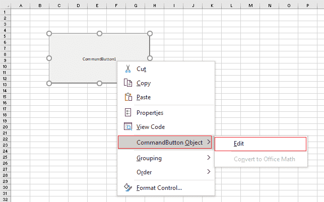créer des boutons pour ouvrir des feuilles de calcul dans Excel