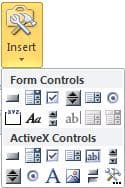 Insertion d'un bouton d'option dans Excel