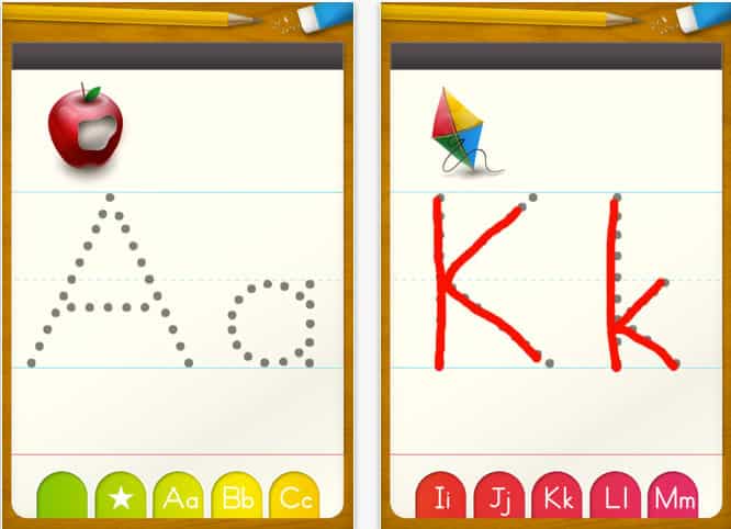 Application ABC Letter Tracing