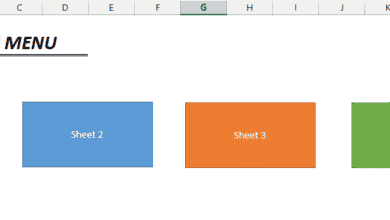 Excel VBA : Création d'un menu principal