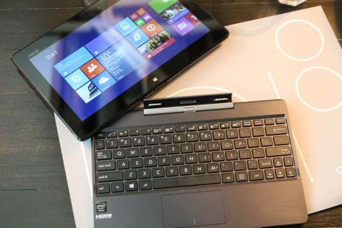 Hybride tablette/ordinateur portable Asus T100