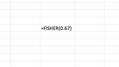 Comment utiliser la fonction FISHER dans Excel pour Mac