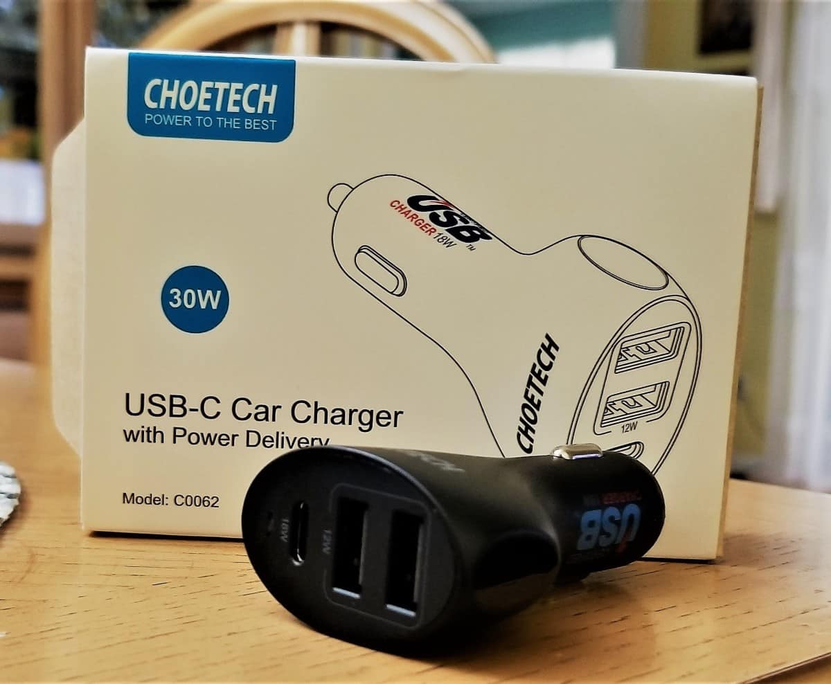 Examen Du Chargeur De Voiture Usb Choetech Ports Avec Alimentation