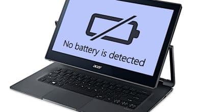 Batterie d'ordinateur portable saine provoquant un problème "Aucune batterie n'est détectée" sur Acer Aspire