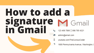 Comment ajouter une signature électronique dans Gmail