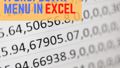 Comment créer un menu déroulant dans Microsoft Excel