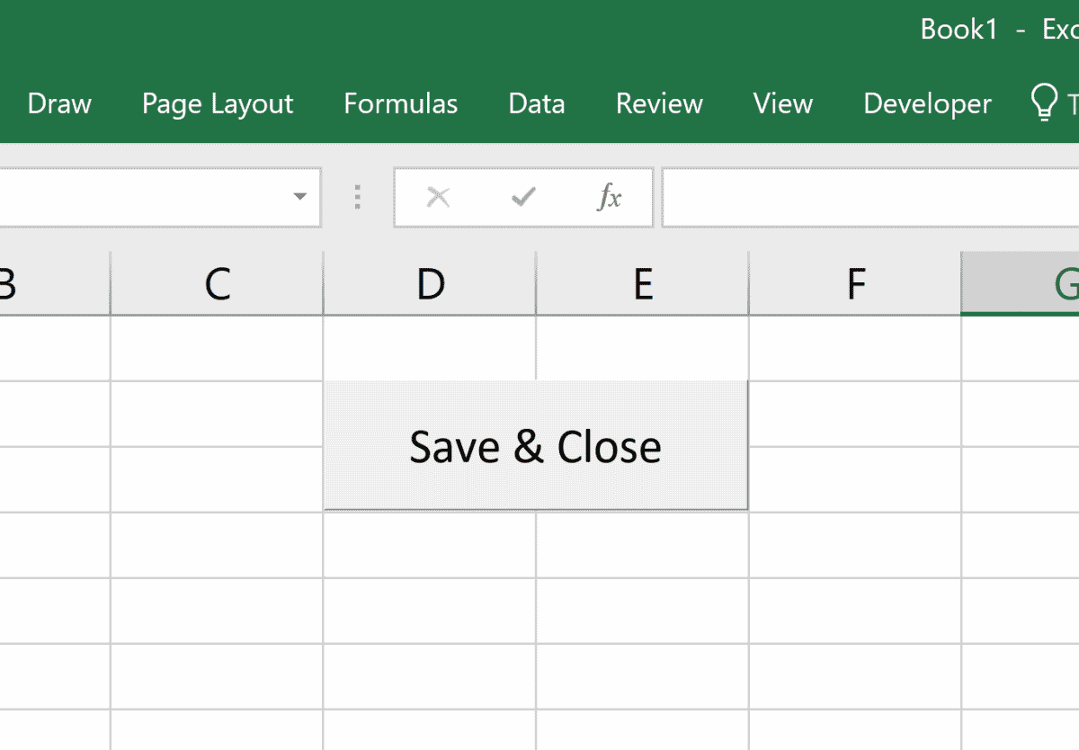 Comment Créer Un Bouton Macro Pour Enregistrer Et Fermer Un Classeur Excel 8156