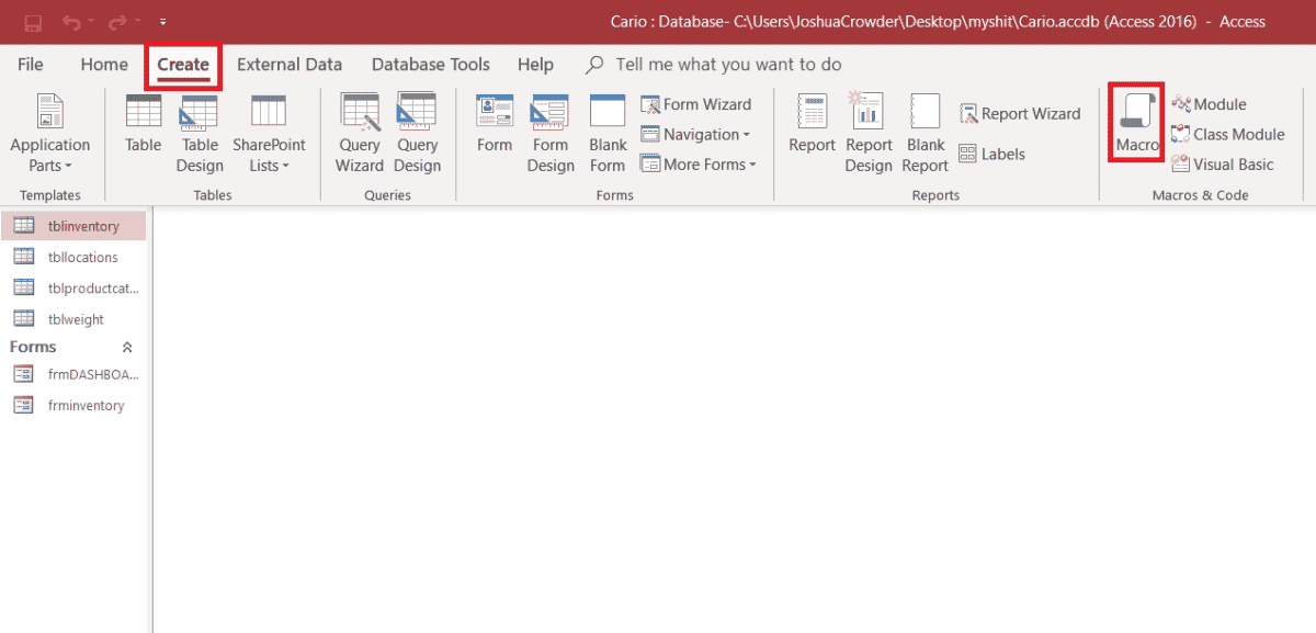 Comment Cr Er Et Ex Cuter Une Macro Dans Microsoft Access