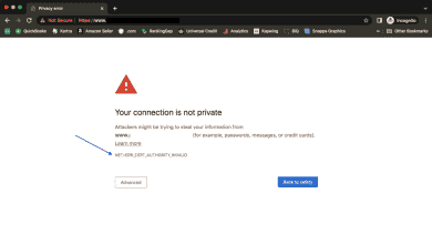 Comment réparer "Votre connexion n'est pas privée" sur mon site Web ?