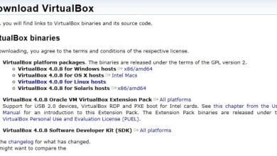 Comment installer VirtualBox dans Windows 10
