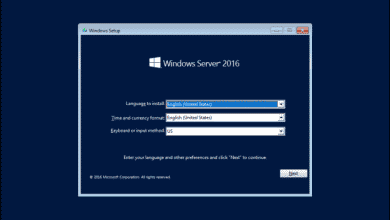 Comment installer Windows Server 2016