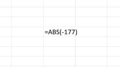 Comment utiliser la fonction ABS dans Excel