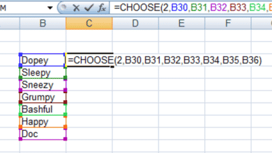 Comment utiliser CHOOSE pour additionner ou moyenner des plages de cellules et remplacer des instructions IF imbriquées dans Excel 2007 et Excel 2010