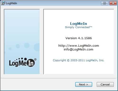 Logiciel d'accès à distance LogMeIn