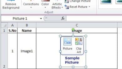 Comment insérer une image dans une feuille de calcul Microsoft Excel