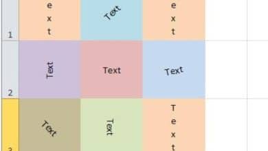 Tutoriel – MS Excel – Comment écrire du texte verticalement ou à un angle dans une feuille Excel