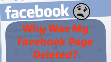 Pourquoi ma page Facebook a-t-elle été supprimée ?