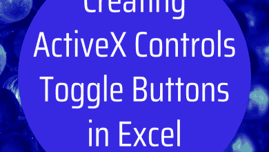 Comment créer des boutons bascule de contrôles ActiveX dans Excel 2007 et 2010
