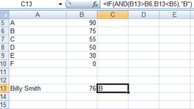 Utilisation des fonctions SI et SIERREUR dans Excel 2007 et 2010