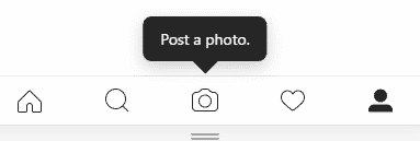 Lorsque vous cliquez sur Publier une photo, vous pourrez télécharger des photos qui se trouvent sur votre PC