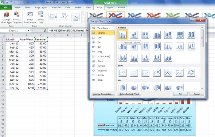Ajouter des données et un format supplémentaires à un graphique à barres dans Excel