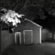Mon garage la nuit grâce à la caméra infrarouge