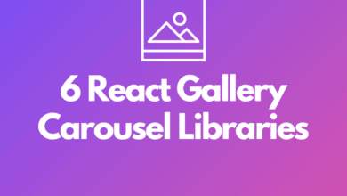 6 bibliothèques React Gallery Carousel à découvrir : la liste ultime