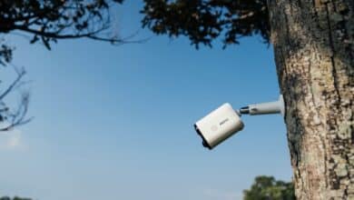 AIOTO GO, la caméra de sécurité extérieure IA sans fil