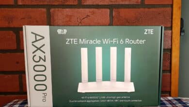 Examen du routeur ZTE Ax3000 Pro WiFi 6