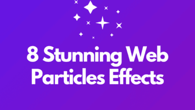 8 beaux effets de particules Web à découvrir : la liste ultime