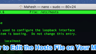 How to Edit the Hosts File on Your Mac